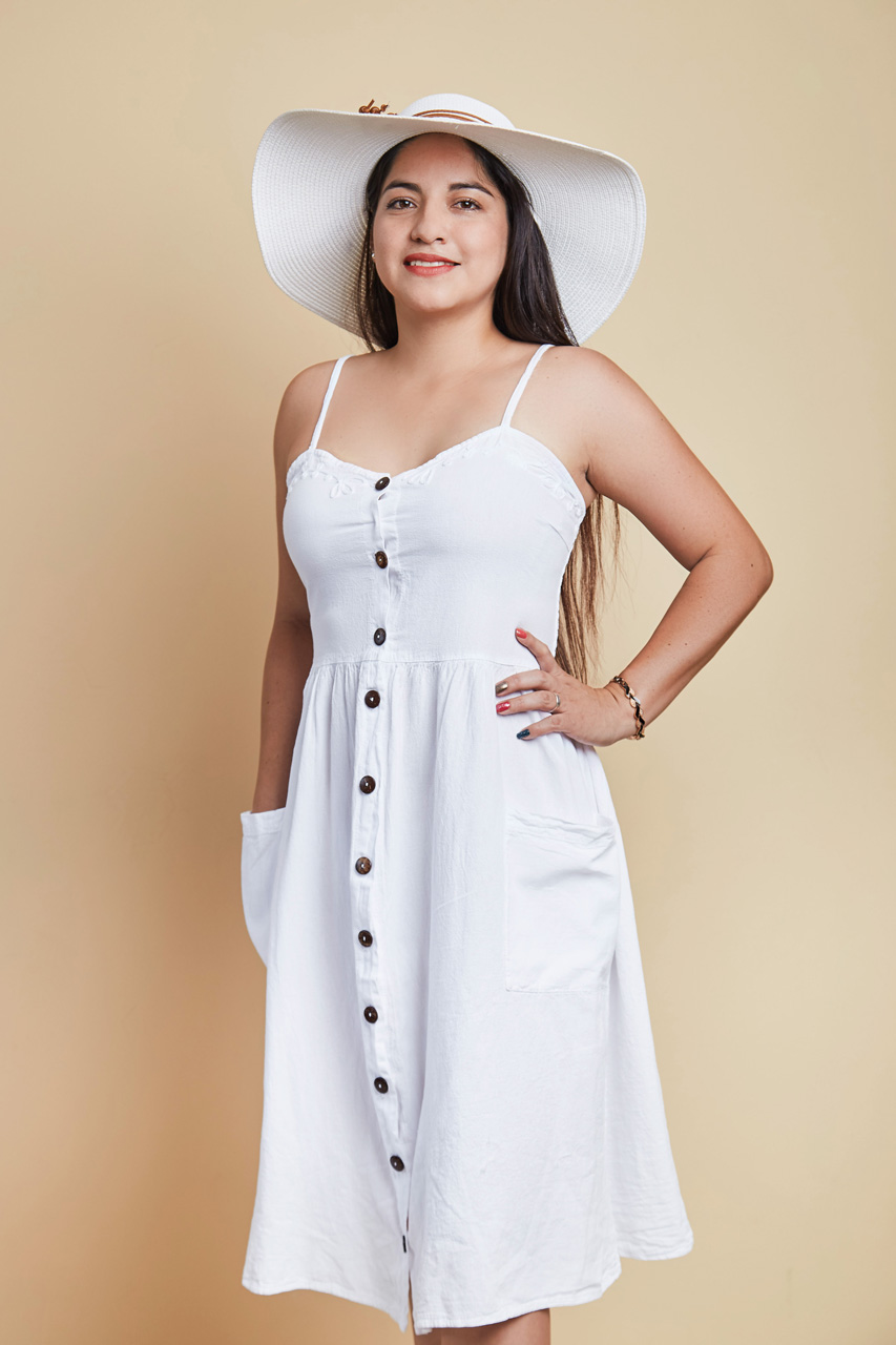 Long dress Jardinera
