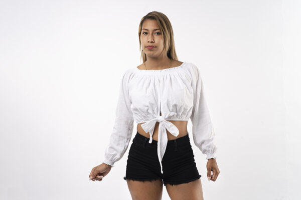 Blouse Rumbera c/lazo